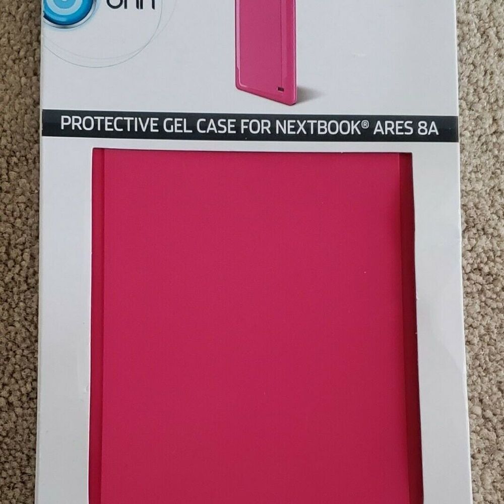 ONN Protective Gel Case NEXTBOOK ARES 8A, PINK, NEW
